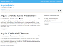 Tablet Screenshot of angularjswiki.com